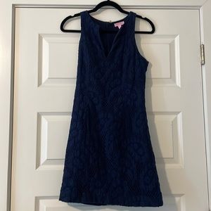 Lilly Pulitzer navy dress